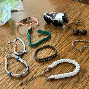 Vintage bundle of bracelets nine in all